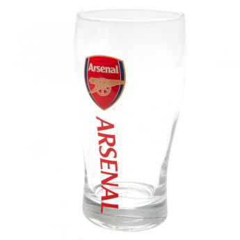 Arsenal FC стъклена чаша Tulip Pint Glass