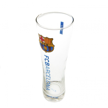 FC Barcelona стъклена чаша Tall Beer Glass