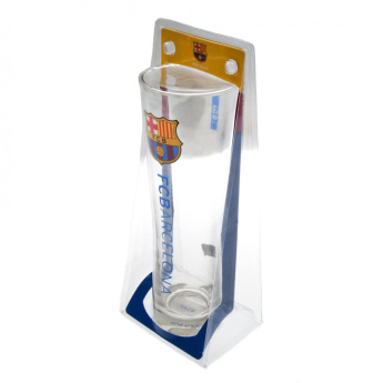 FC Barcelona стъклена чаша Tall Beer Glass