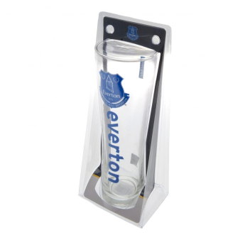 Everton FC стъклена чаша Tall Beer Glass