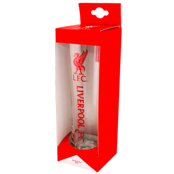Liverpool FC стъклена чаша Tall Beer Glass