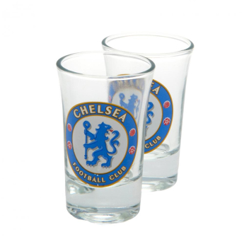 Chelsea FC чашка за алкохол 2pk Shot Glass Set