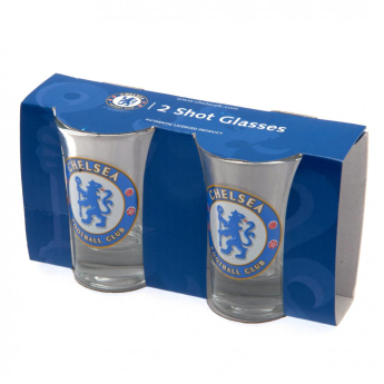 Chelsea FC чашка за алкохол 2pk Shot Glass Set