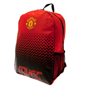 Manchester United раница Backpack red and black