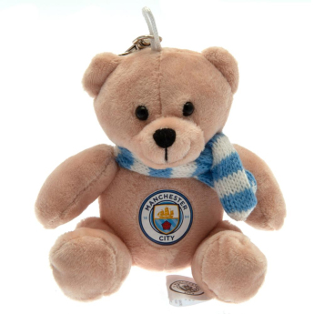 Manchester City плюшено мече Bag Buddy Bear