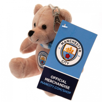 Manchester City плюшено мече Bag Buddy Bear