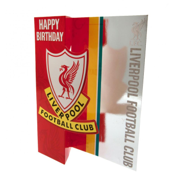 Liverpool FC картичка за рожден ден Birthday Card