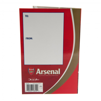 Arsenal FC картичка за рожден ден Pop-Up Birthday Card