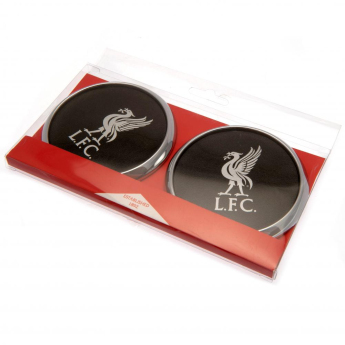 Liverpool FC комплект подложки за чаши 2pk Premium Coaster