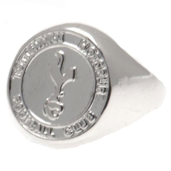 Tottenham Hotspur пръстен Silver Plated Crest Medium