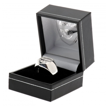 Arsenal FC пръстен Sterling Silver Ring Large