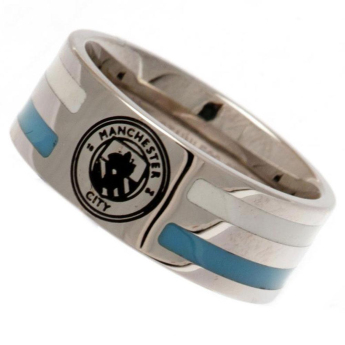 Manchester City пръстен Colour Stripe Ring Large