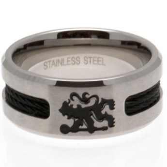 Chelsea FC пръстен Black Inlay Medium