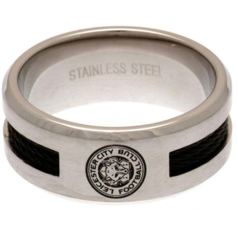 Leicester City пръстен Black Inlay Ring Medium