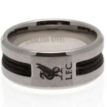 Liverpool FC пръстен Black Inlay Large