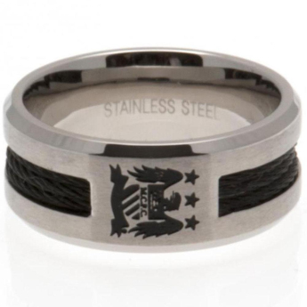 Manchester City пръстен Black Inlay Large EC