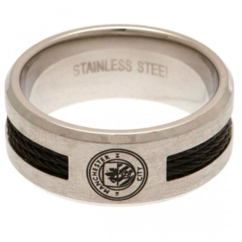 Manchester City пръстен Black Inlay Large