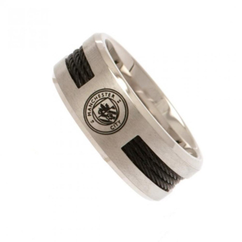 Manchester City пръстен Black Inlay Large