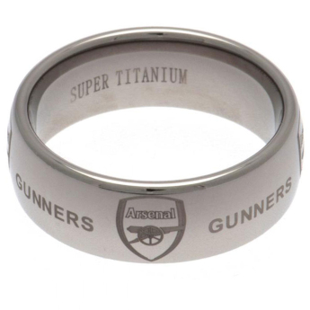 Arsenal FC пръстен Super Titanium Medium