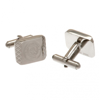 Manchester City копчета за ръкавели Stainless Steel Cufflinks PT