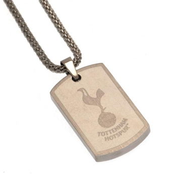 Tottenham Hotspur колие с висулка куче con Dog Tag & Chain