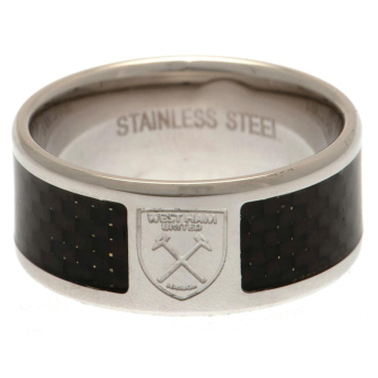 West Ham United пръстен Carbon Fibre Ring Medium