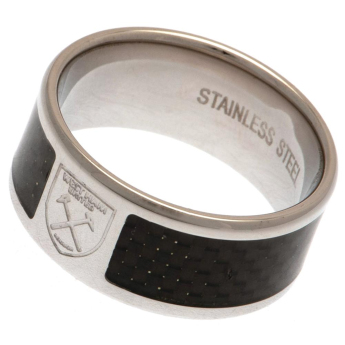 West Ham United пръстен Carbon Fibre Ring Medium