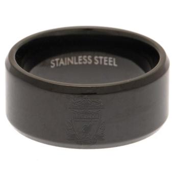 Liverpool FC пръстен Black IP Ring Medium