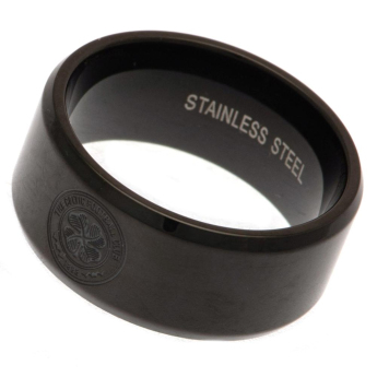 Celtic FC пръстен Black IP Plated Ring Large