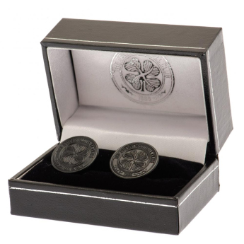 Celtic FC копчета за ръкавели Black IP Cufflinks