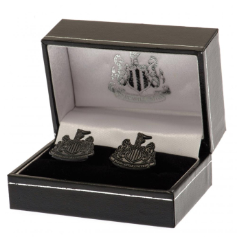 Newcastle United копчета за ръкавели Black IP Cufflinks