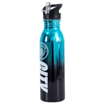 Manchester City бутилка за пиене UV Metallic Drinks Bottle