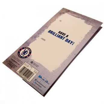 Chelsea FC пожелание Birthday Card The Blues