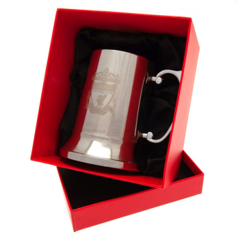 Liverpool FC стъклена чаша stainless steel tankard