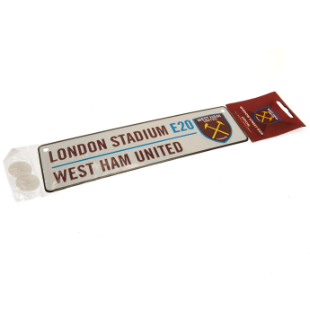 West Ham United табела за прозорец Window Sign