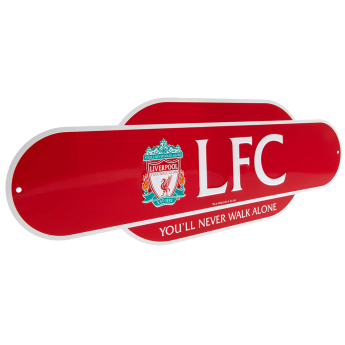 Liverpool FC табела за стена Colour Retro Sign