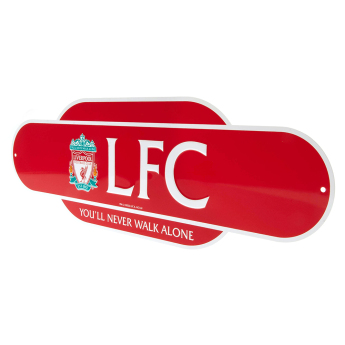 Liverpool FC табела за стена Colour Retro Sign