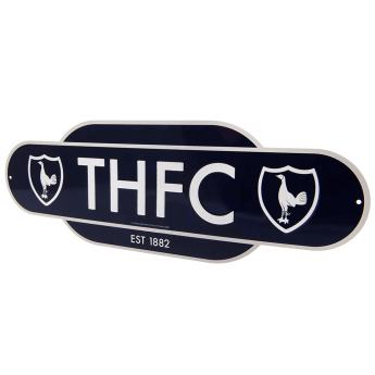 Tottenham Hotspur табела за стена Colour Retro Sign