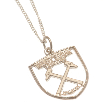 West Ham United висулка sterling silver pendant & Chain CR