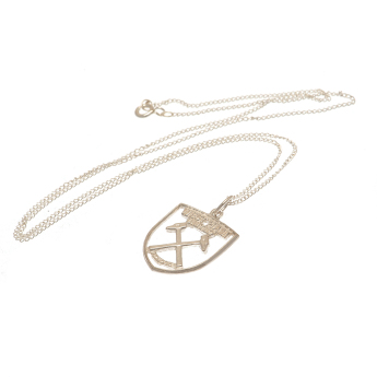 West Ham United висулка sterling silver pendant & Chain CR