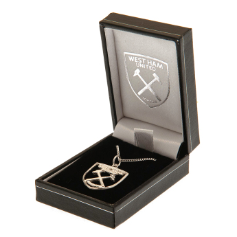 West Ham United висулка sterling silver pendant & Chain CR