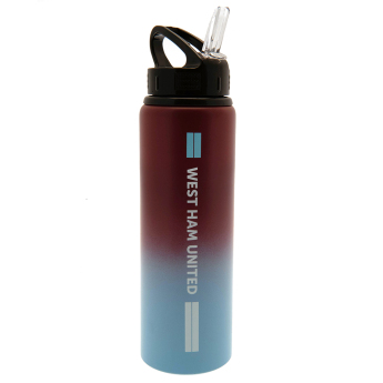 West Ham United бутилка за пиене aluminium drinks bottle ST