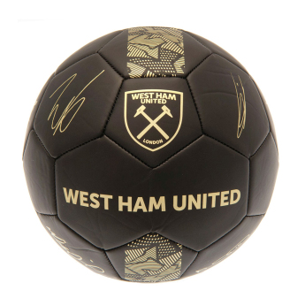 West Ham United мини футболна топка Signature Gold PH size 1