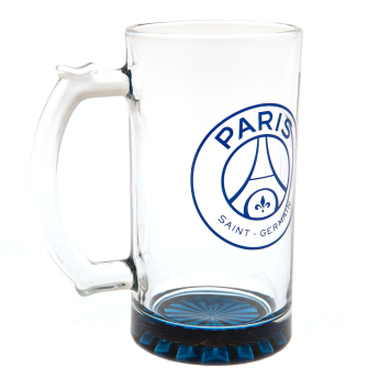 Paris Saint Germain стъклена чаша Stein Glass Tankard