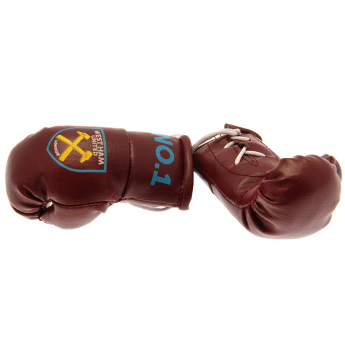 West Ham United мини боксови ръкавици No.1 text