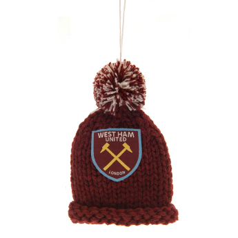 West Ham United сенник за автомобилен прозорец Hanging Bobble Hat