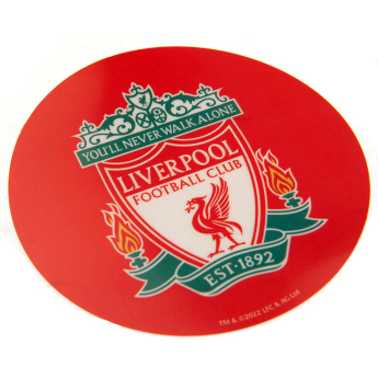 Liverpool FC стикер Single Car Sticker CR