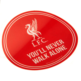 Liverpool FC стикер Single Car Sticker YNWA