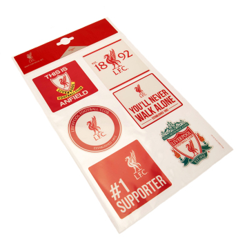 Liverpool FC стикери Car Decal Set
