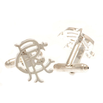 Rangers FC копчета за ръкавели Silver Plated RFC Cufflinks